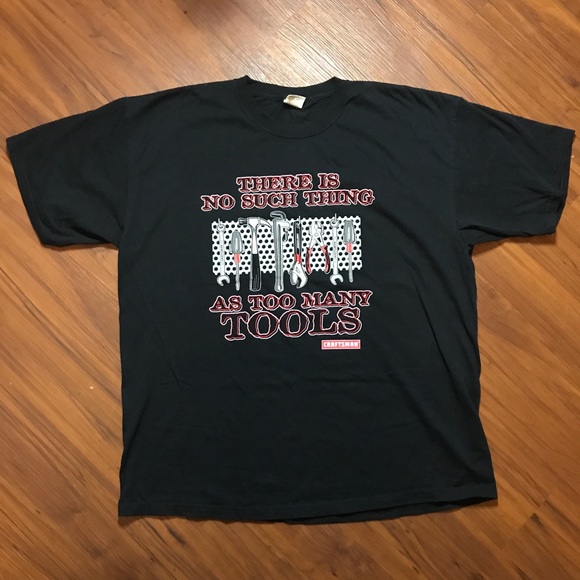 Men’s Vintage Craftsman Tools Graphic T Shirt XL - Picture 2 of 12